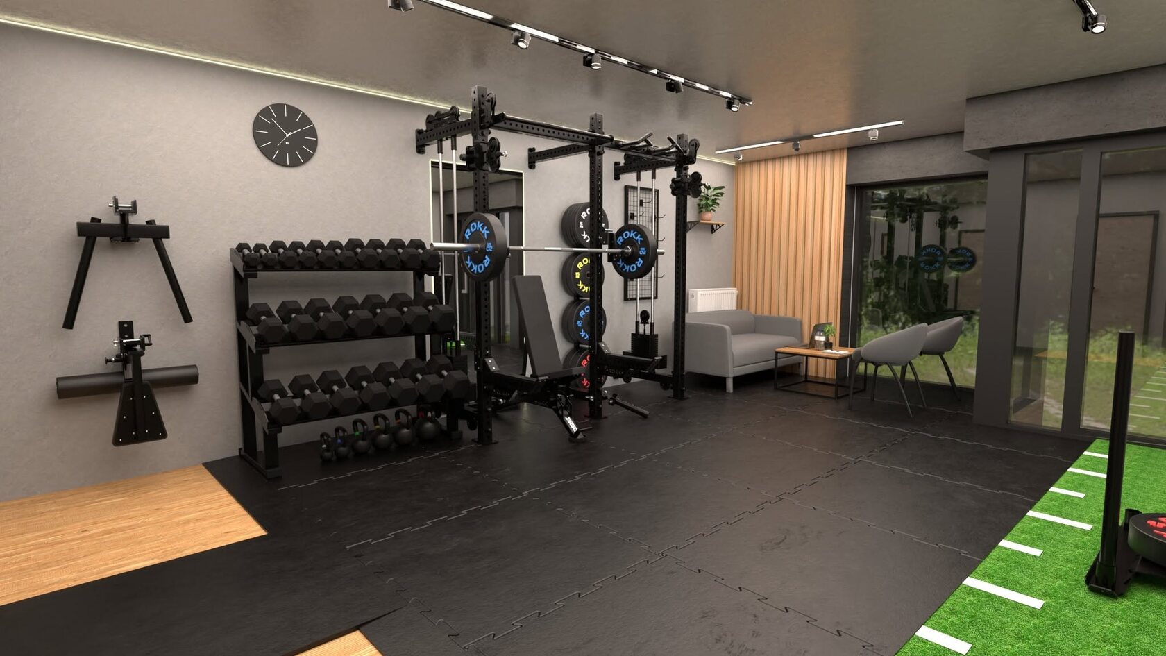 Wnętrze studia Athletic Spot